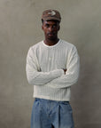 KNIT LONGSLEEVE - FLAT WHITE