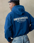 MESSENGER HOODIE - BLUE