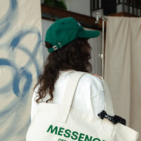 CASQUETTE MESSAGER - VERT