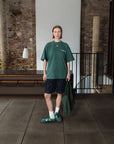 MESSENGER TOTE BAG - GREEN