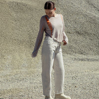 RIVER SLEEVE - BEIGE/ORANGE