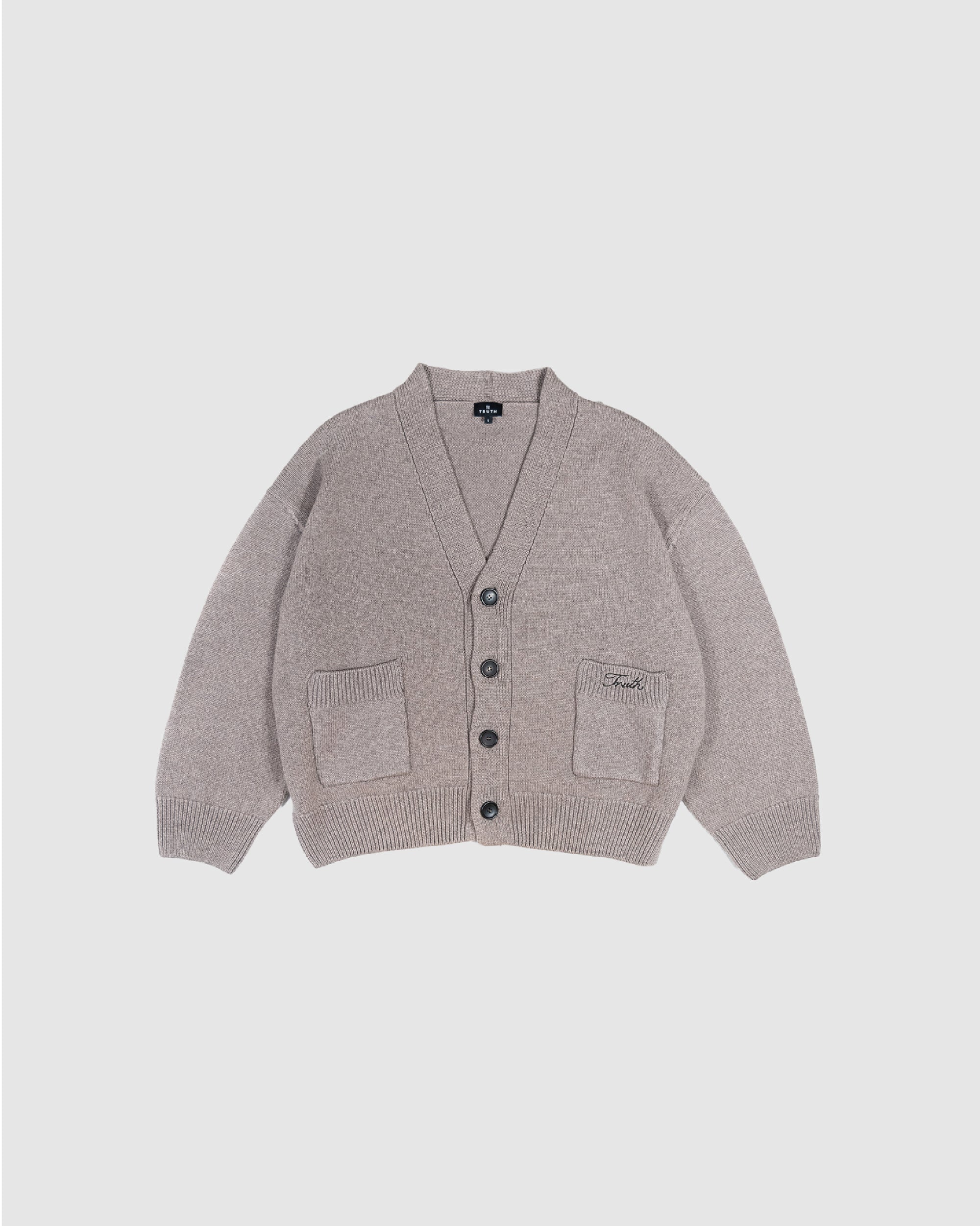 TRUTH CARDIGAN - TAUPE