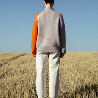 RIVER SWEAT - BEIGE/ORANGE