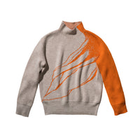 RIVER SWEAT - BEIGE/ORANGE