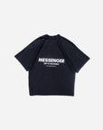 MESSENGER T-SHIRT - BLACK
