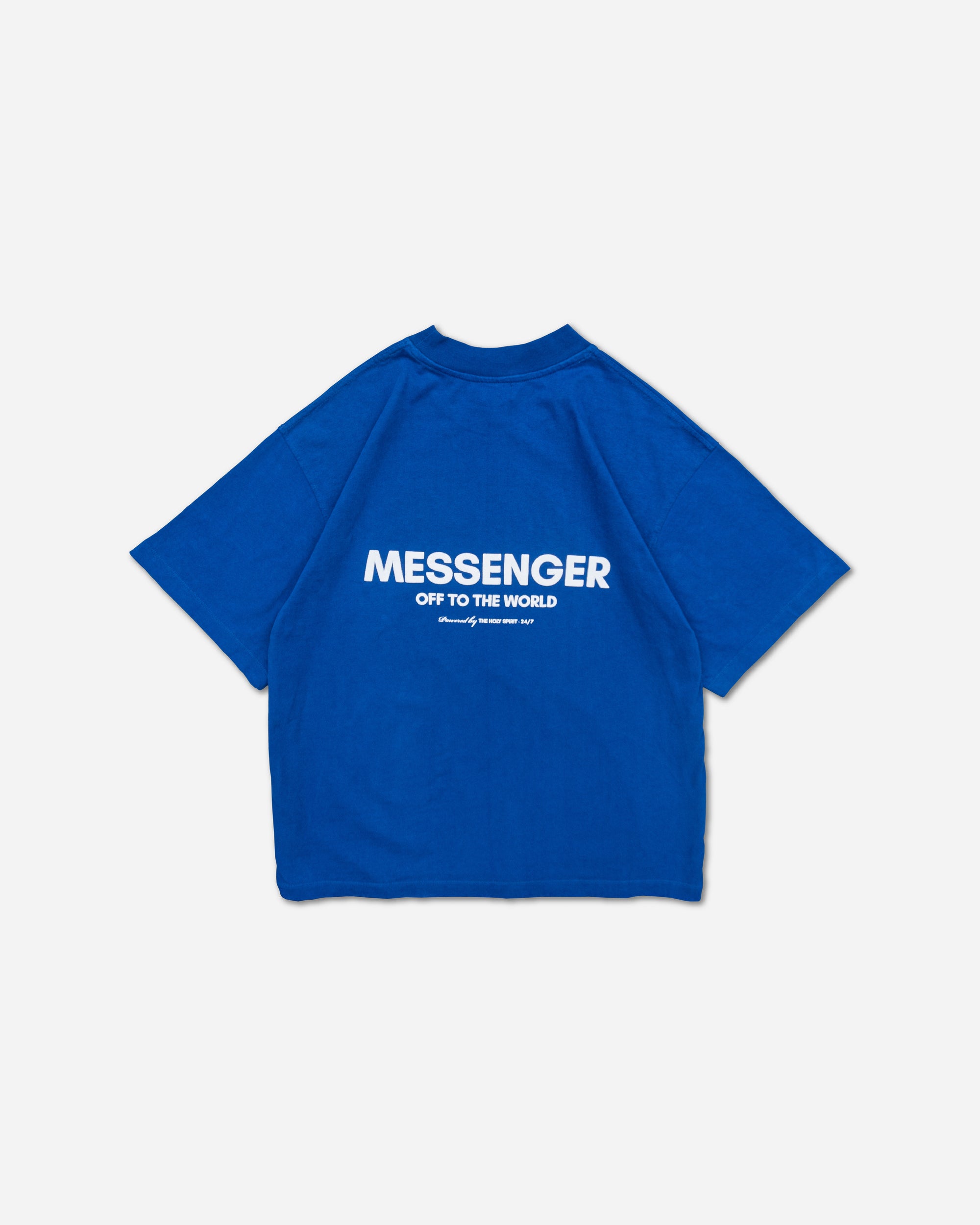 MESSENGER T-SHIRT - BLUE