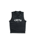 MESH TANK TOP - BLACK