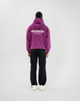 MESSENGER HOODIE - PLUM