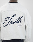 TRUTH SWEAT - GREY MARL