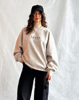 SIGNATURE SWEAT - TAUPE