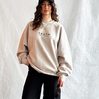 SIGNATURE SWEAT - TAUPE