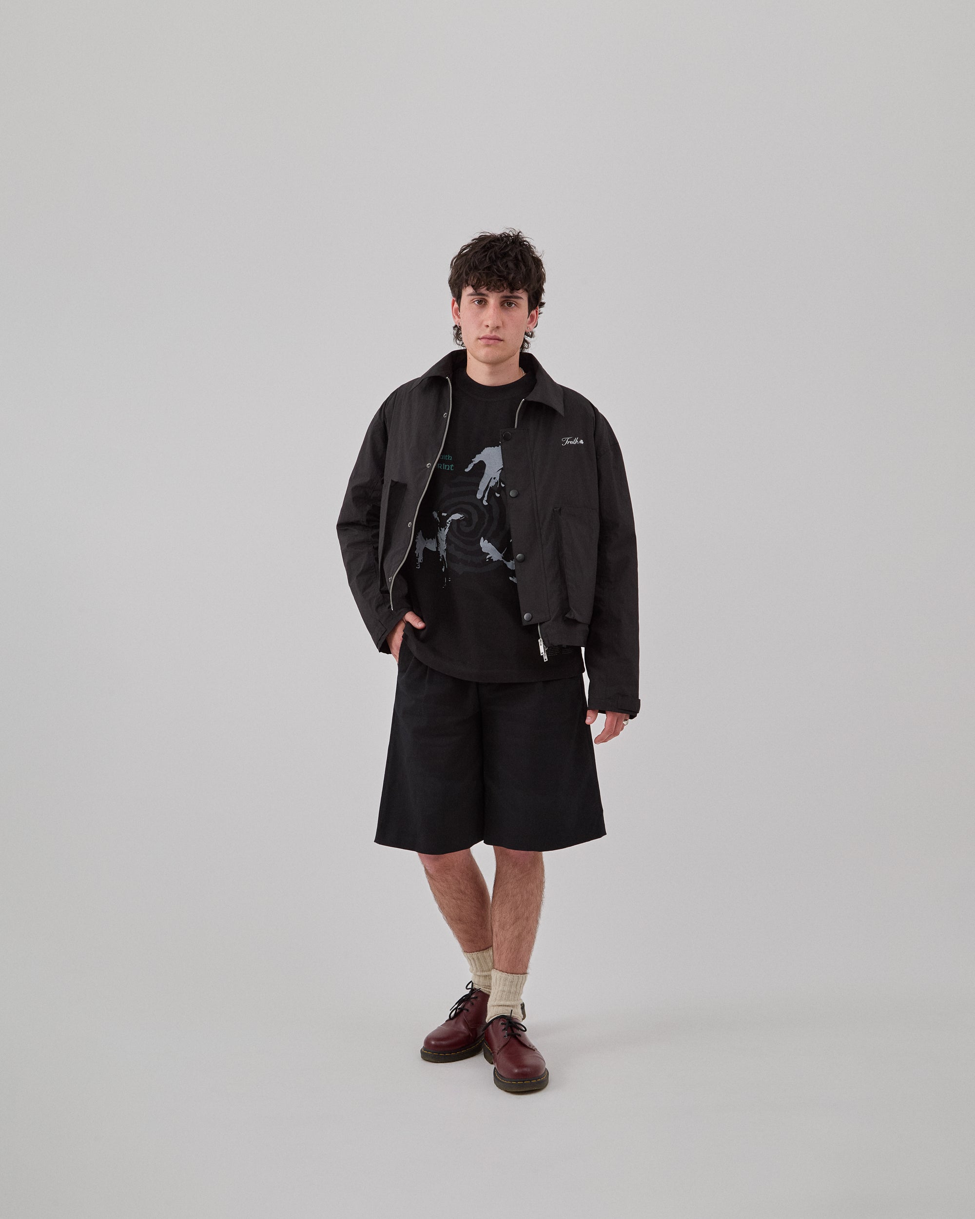 BLUEPRINT T-SHIRT - VINTAGE BLACK