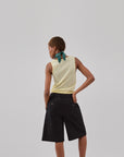 PLEATED SHORT - BLACK