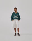 PLEATED SHORT - OFF WHITE
