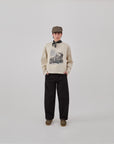 PLEATED TROUSER - BLACK