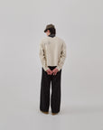 PLEATED TROUSER - BLACK