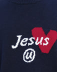 JESUS MERINO KNIT - NAVY