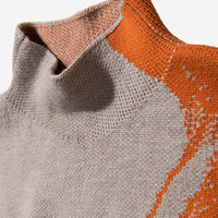 RIVER SWEAT - BEIGE/ORANGE