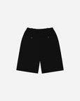 PLEATED SHORT - BLACK