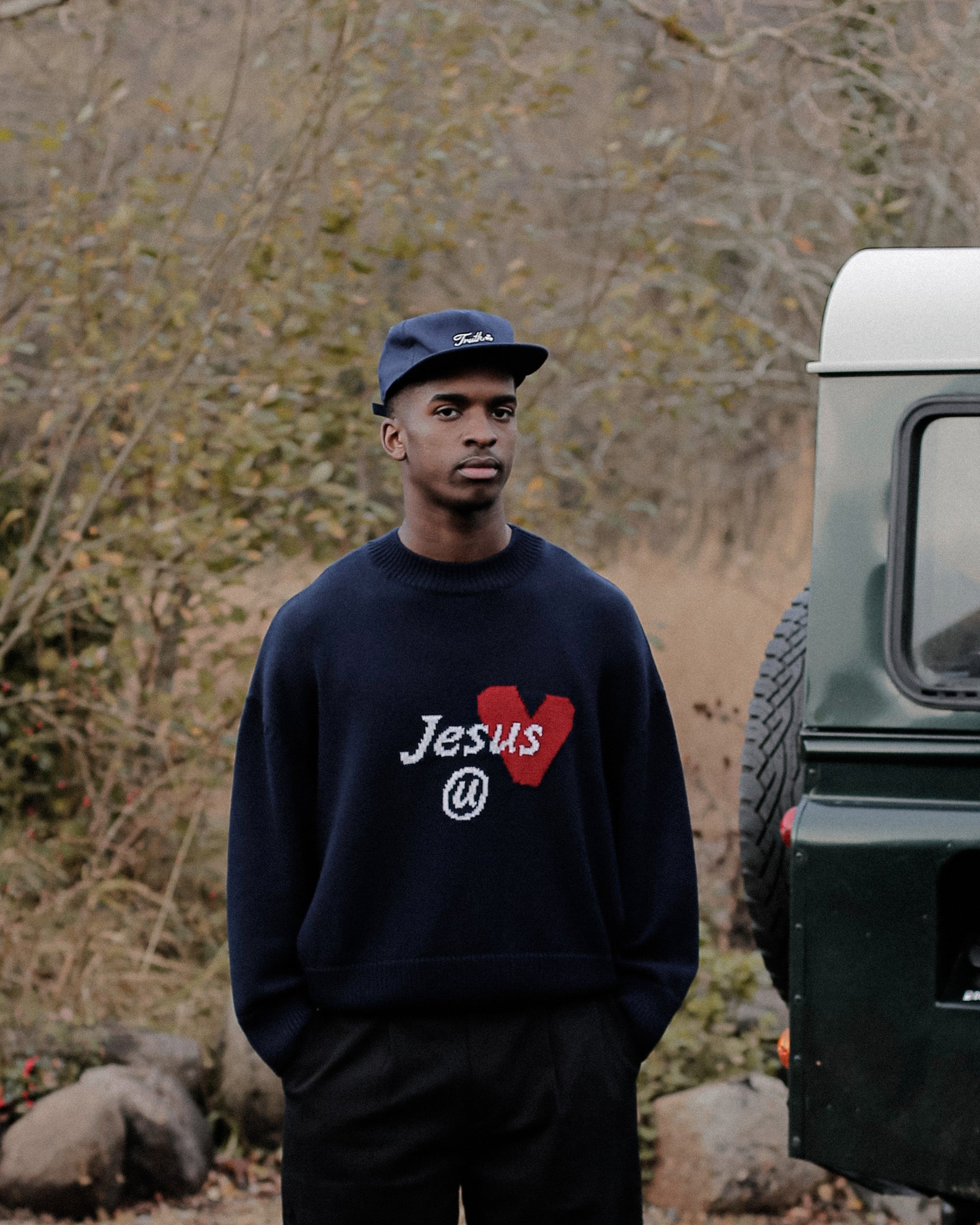 JESUS MERINO KNIT - BLACK