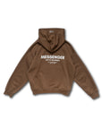 MESSENGER HOODIE - BROWN