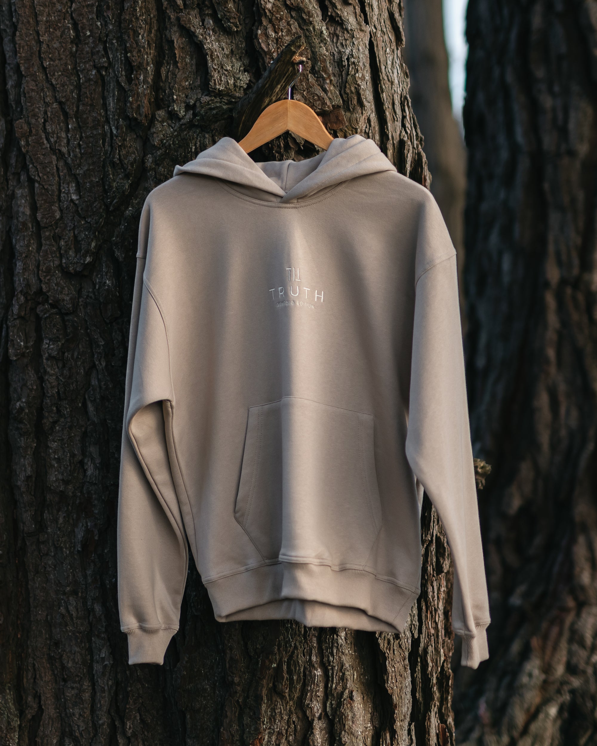 GENESIS EDITION HOODIE - TAUPE