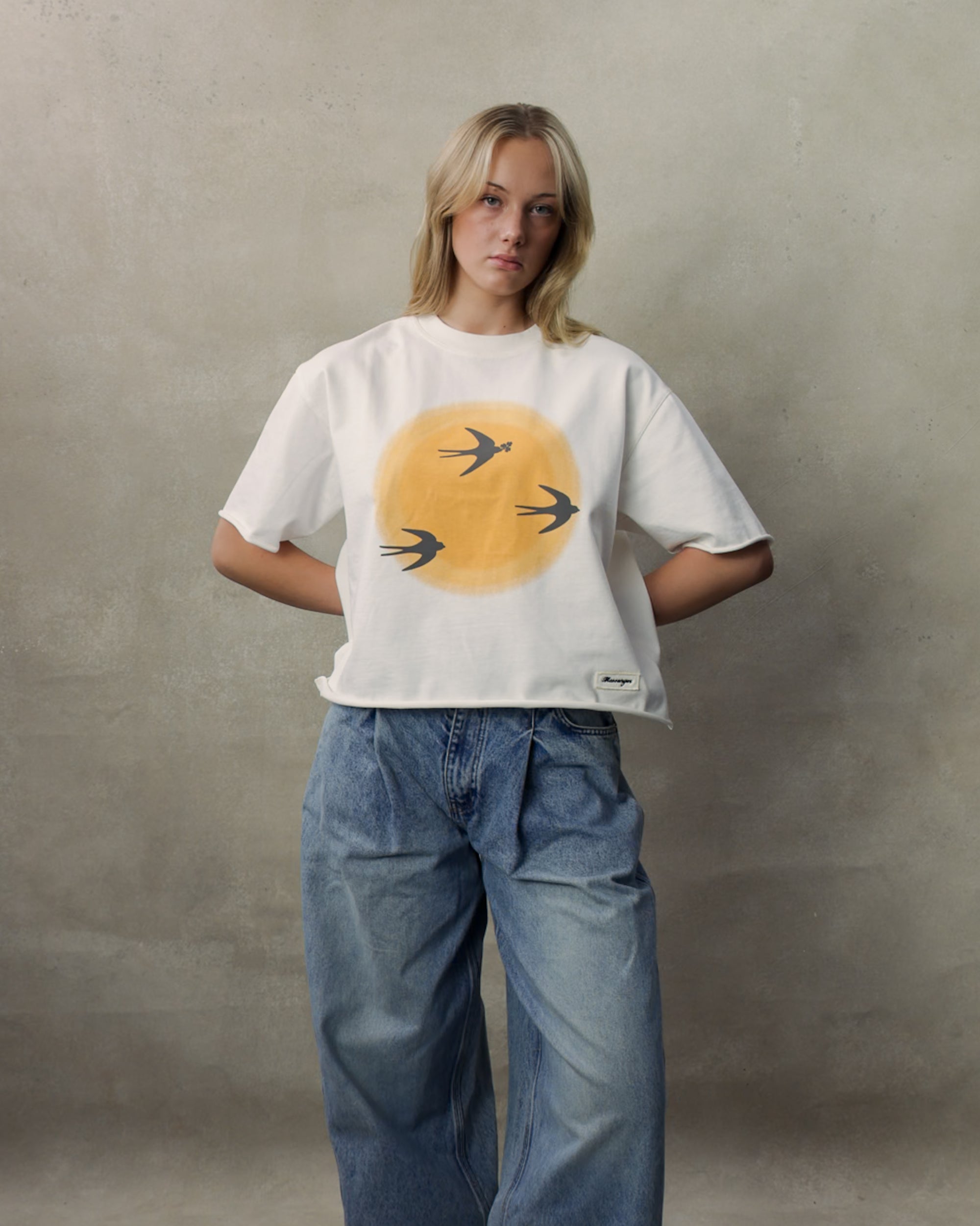 SUN T-SHIRT - OFF WHITE