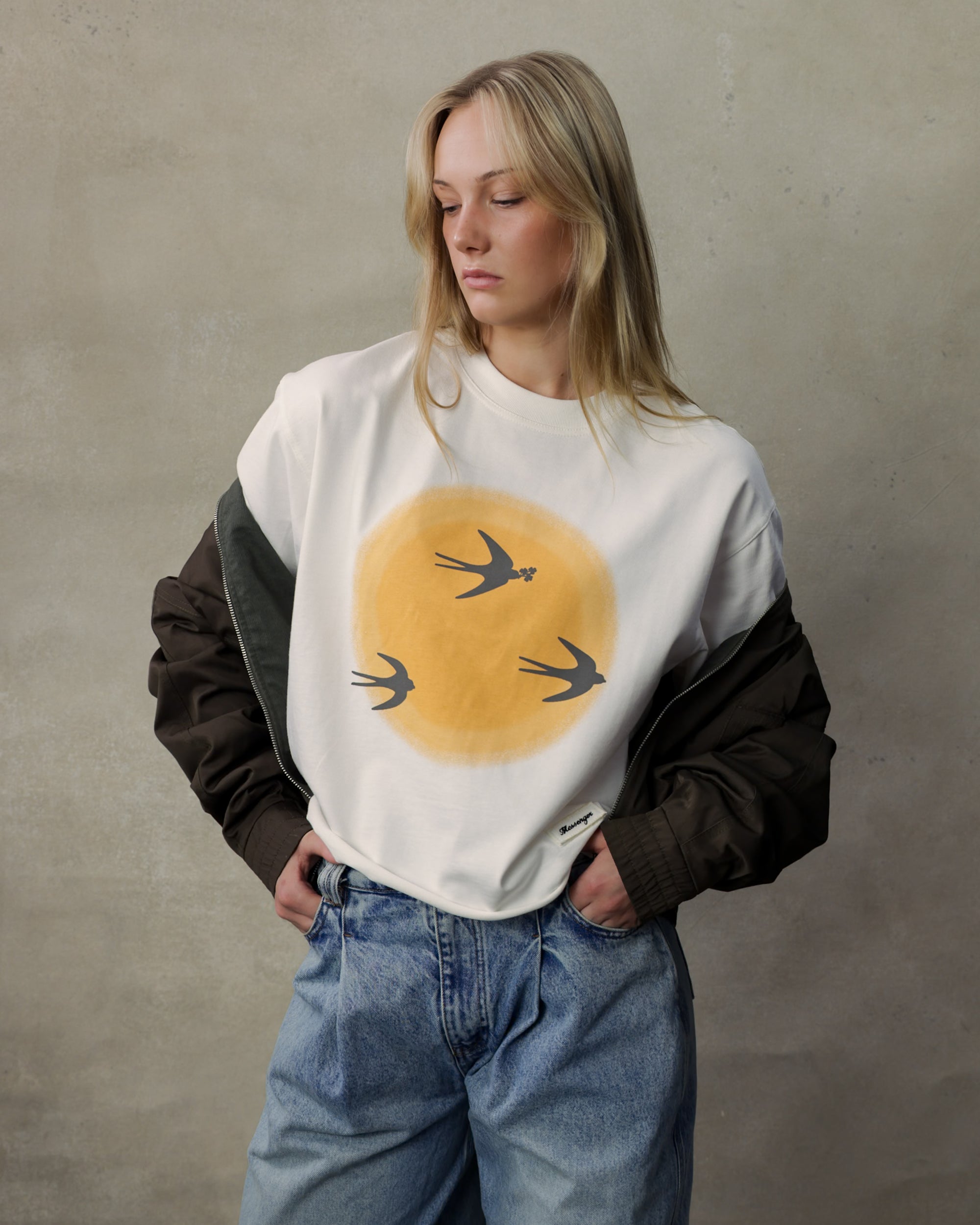 SUN T-SHIRT - OFF WHITE