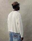 KNIT LONGSLEEVE - FLAT WHITE