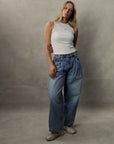 HEART TANK TOP - FLAT WHITE