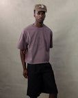 SWALLOW T-SHIRT - WASHED PLUM