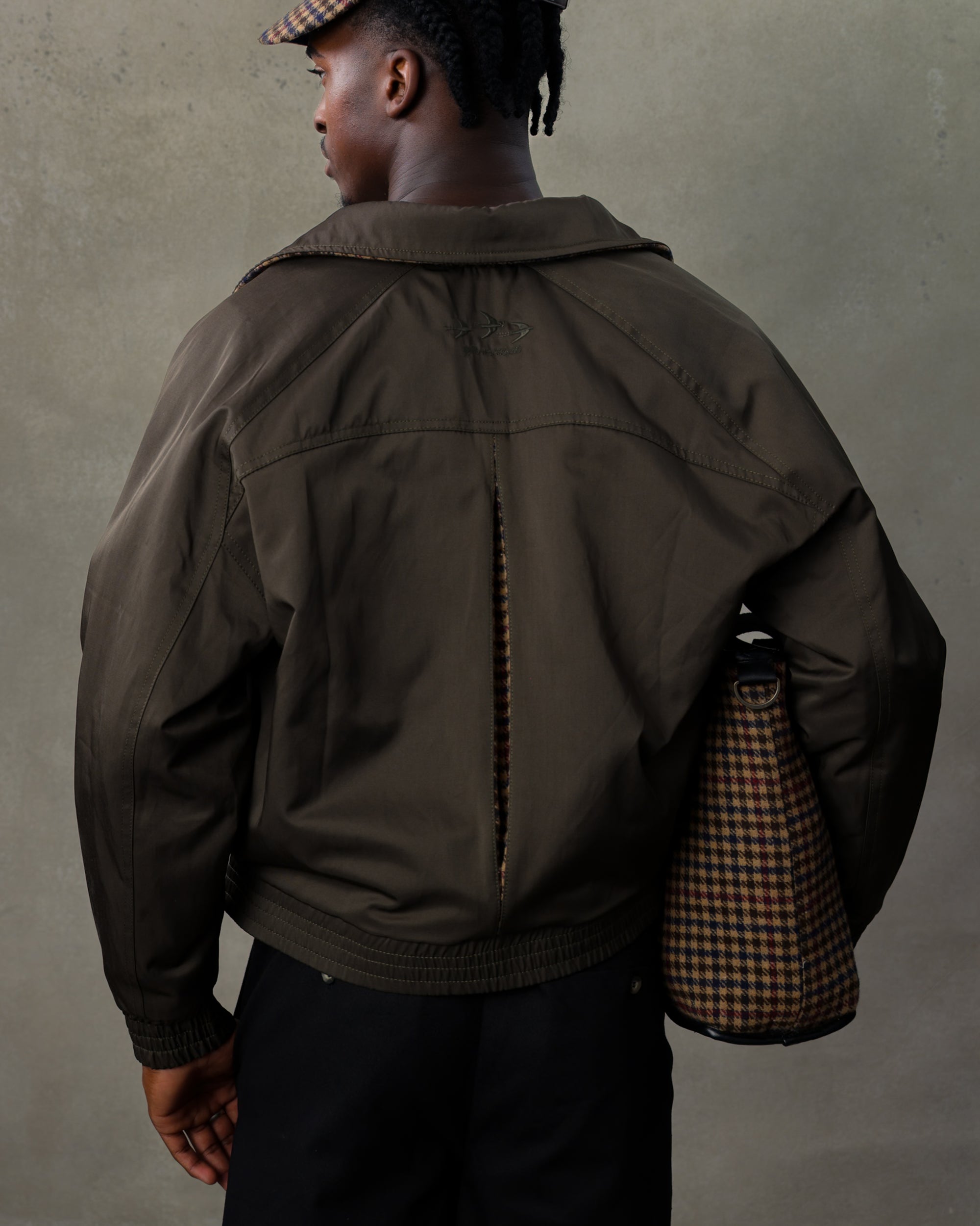 BLOUSON JACKET - OLIVE