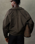 BLOUSON JACKET - OLIVE