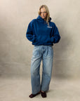 MESSENGER HOODIE -  BLUE