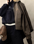 BLOUSON JACKET - OLIVE