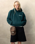 MESSENGER HOODIE -  GREEN