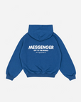 MESSENGER HOODIE -  BLUE