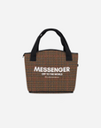 MESSENGER TOTE BAG - TWEED