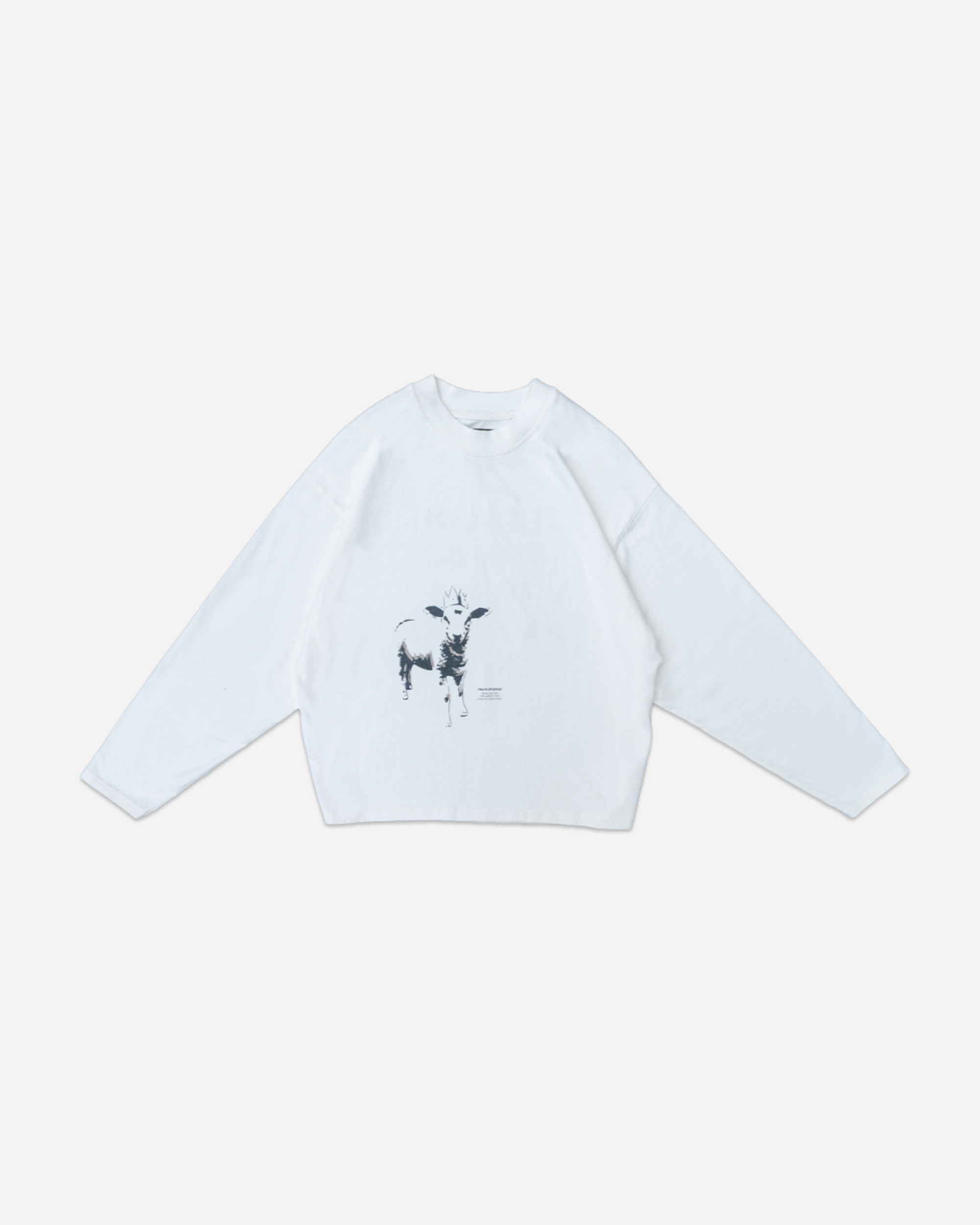 LAMB OF GOD SLEEVE - FLAT WHITE