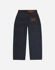 RAW DENIM TROUSER - DARK BLUE