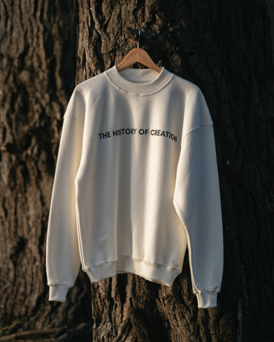 SWEAT THOC - CRÈME (OVERSIZED)