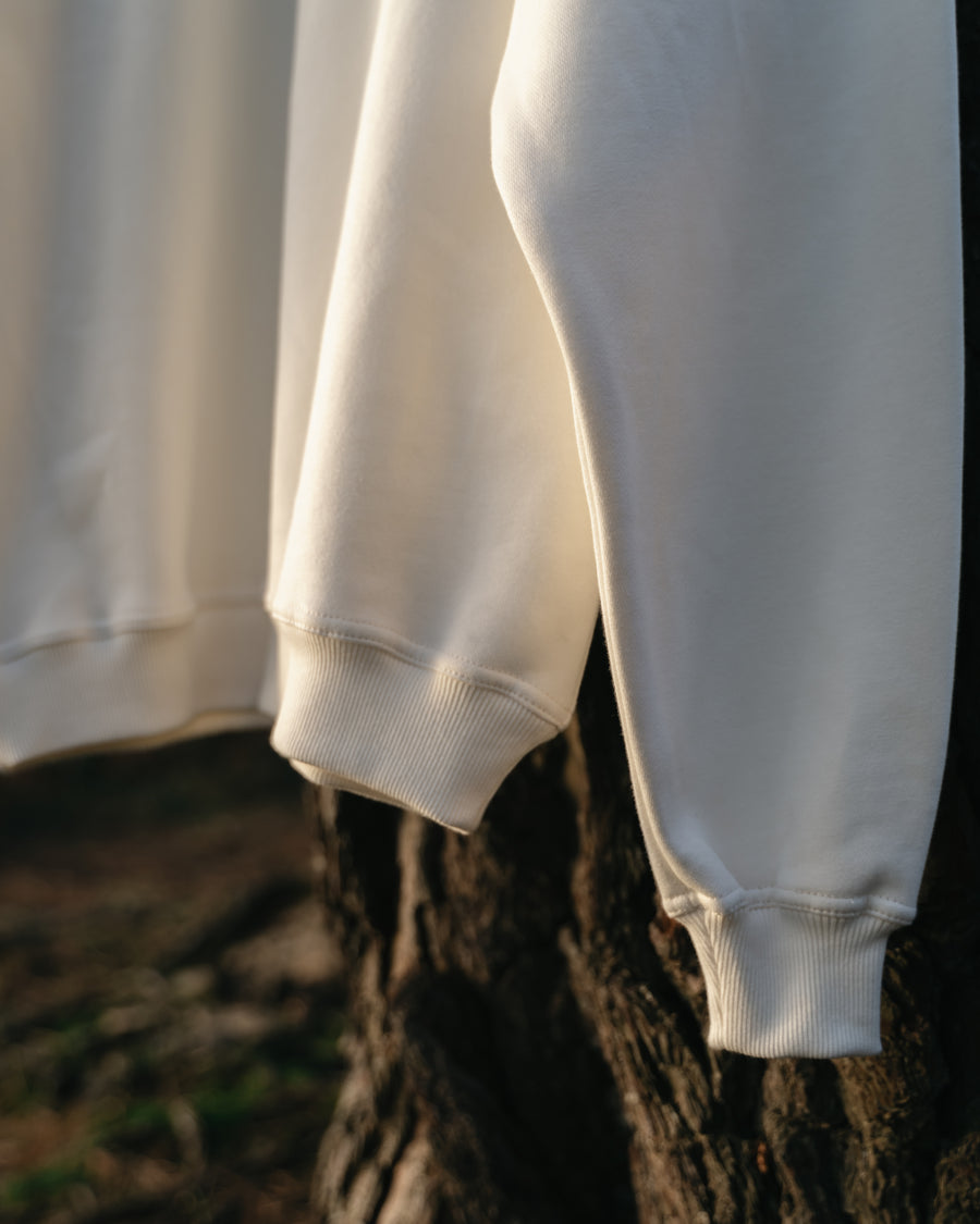SWEAT THOC - CRÈME (OVERSIZED)