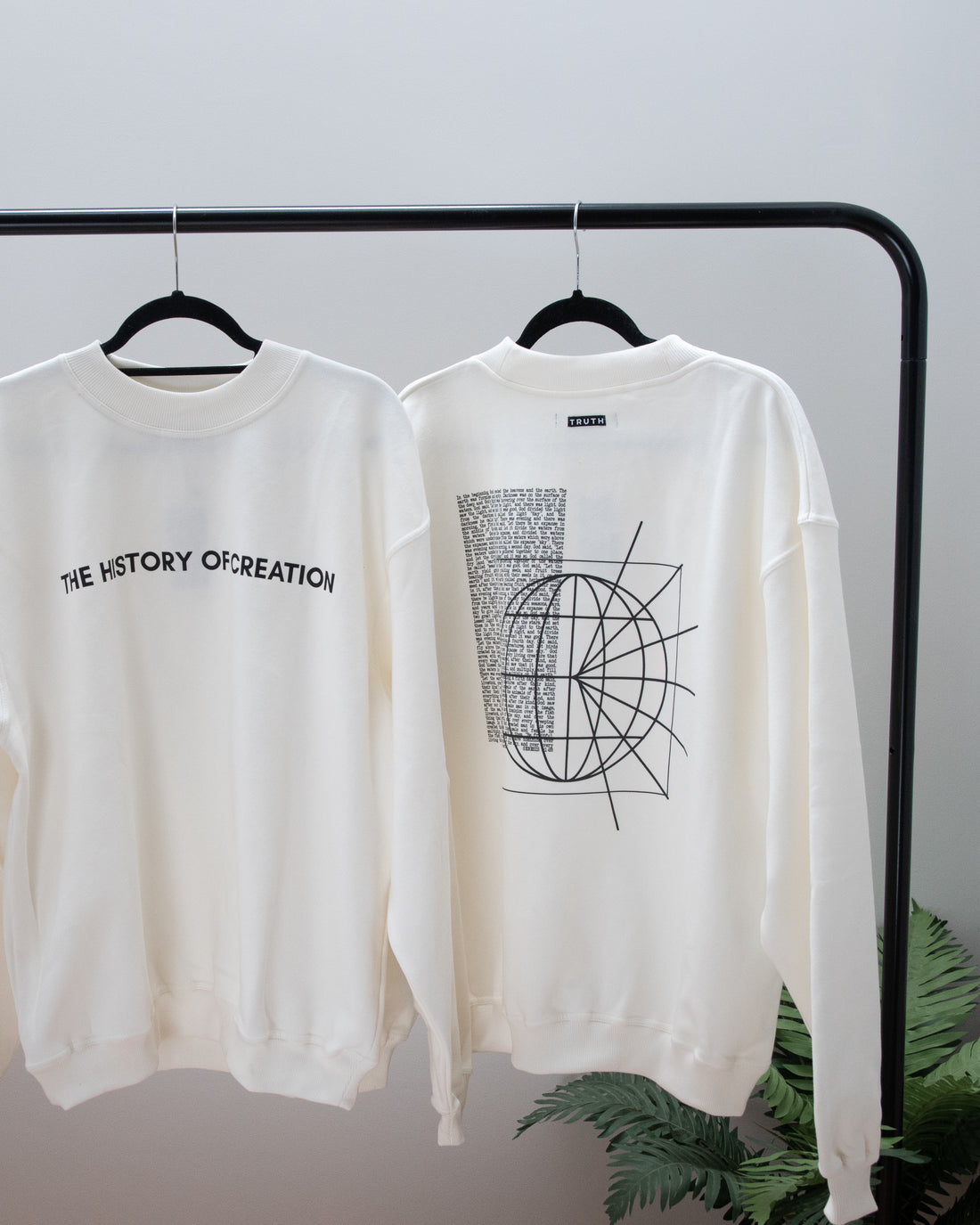 SWEAT THOC - CRÈME (OVERSIZED)