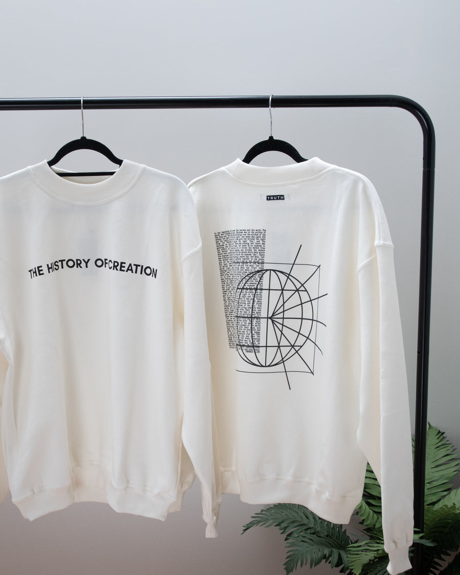 SWEAT THOC - CRÈME (OVERSIZED)